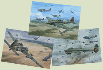 Military art paintings by Graham Turner