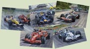 Full sets of 2007 Grand Prix Cards