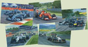 2014 F1 Grand Prix prints by Michael Turner