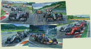 2015 F1 Grand Prix prints by Michael Turner