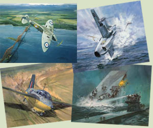 Eric 'Winkle' Brown - Aviation Art prints by Michael Turner