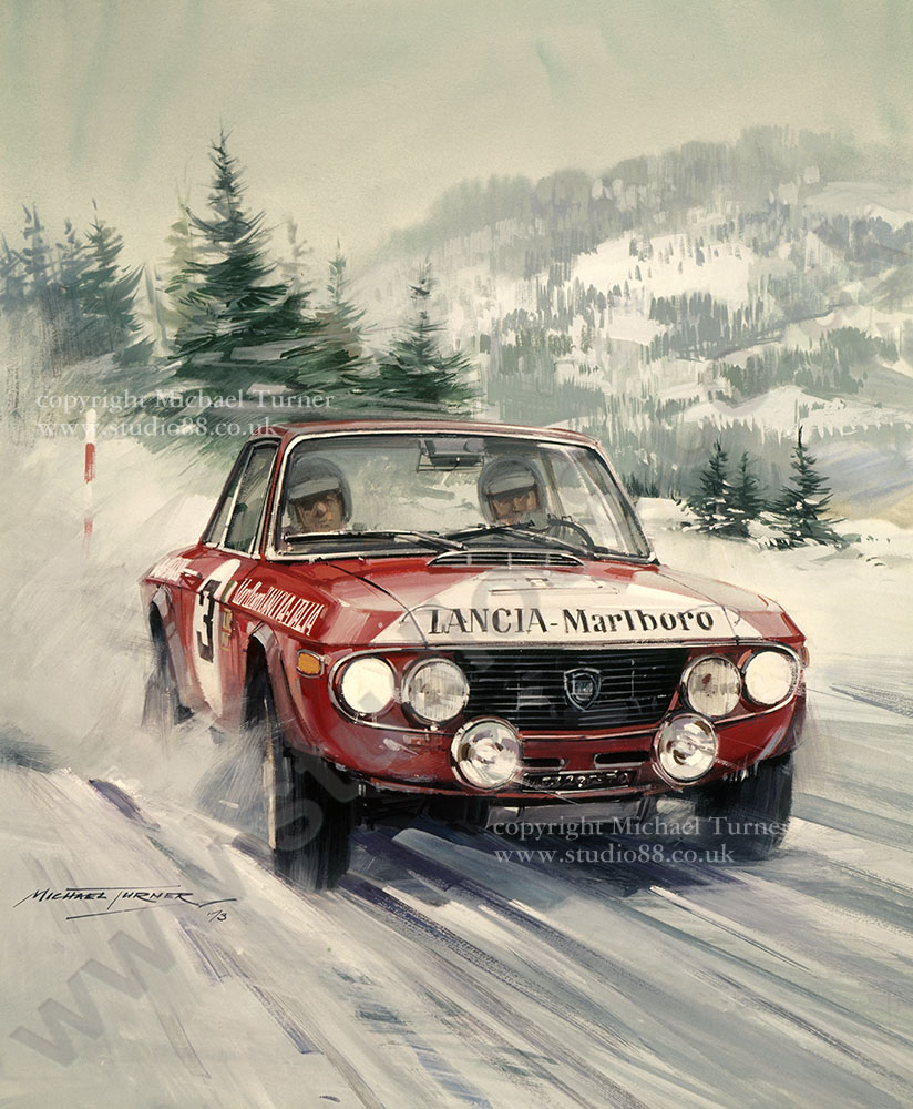 1973 International Swedish Rally by Michael Turner - 17