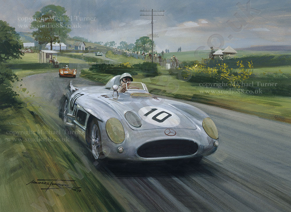 Masterly Moss - 1955 TT, Dundrod