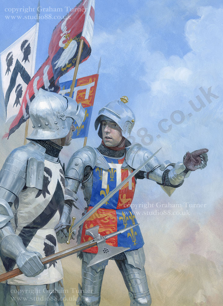 2024 Tewkesbury Medieval Festival painting