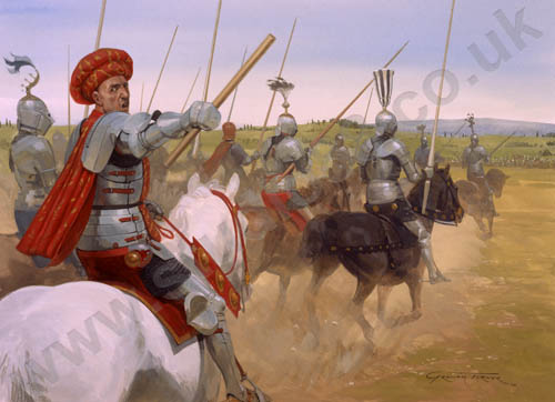 Battle of San Romano, 1432 - Original Painting by Graham Turner 