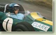 Jim Clark - Motorsport art print by Graham Turner