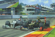 2012 Formula 1 Grand Prix Card - Raikkonen, Lotus