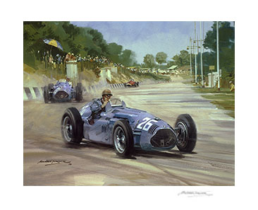 1951 Pescara Grand Prix - 20"x 17" Giclée Print