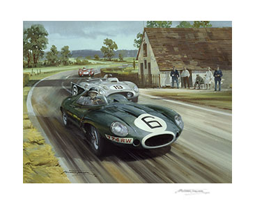 1955 Le Mans - Whitehouse Corner