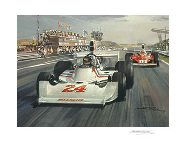 1975 Dutch Grand Prix - 20"x 17" Giclée Print