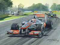 2012 Canadian Grand Prix - Original Painting by Michael Turner