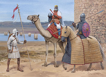 Plate A - India's first Arab-Islamic invaders, 7th to mid-8th centuries