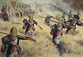 The Battle of White Plains - Painting by Graham Turner