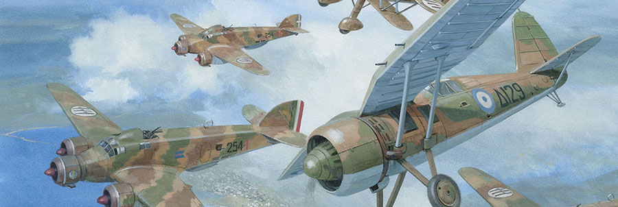 Detail from a painting by Graham Turner from Osprey book Operation Pedestal 1942