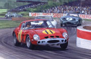 Graham Hill, Ferrari GTO - Sports Racing Car Birthday and Greeting Cards