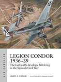 Artist signed Osprey book, Air Campaign 16, Legion Condor 1936-39