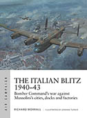 Artist signed Osprey book, Air Campaign 17, The Italian Blitz 1940-43