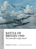 Artist signed Osprey book, Air Campaign 1, Battle of Britain 1940