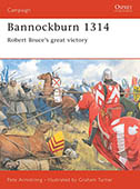 Artist signed Osprey book, Campaign 102, Bannockburn 1314