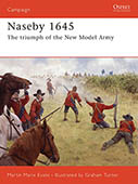 Artist signed Osprey book, Campaign 185, Naseby 1645