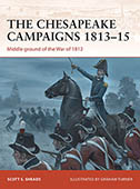 Artist signed Osprey book, Campaign 259, The Chesapeake Campaigns 1813-1815