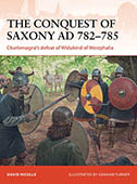 Artist signed Osprey book, Campaign 271, The Conquest of Saxony AD 782-785