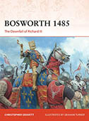 Artist signed Osprey book, Campaign 360, Bosworth 1485