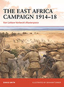 Artist signed Osprey book, Campaign 379, The East Africa Campaign 1914-18