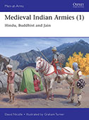 Artist signed Osprey book, Men at Arms 545, Medieval Indian Armies (1)