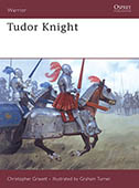 Artist signed Osprey book, Warrior 104, Tudor Knight